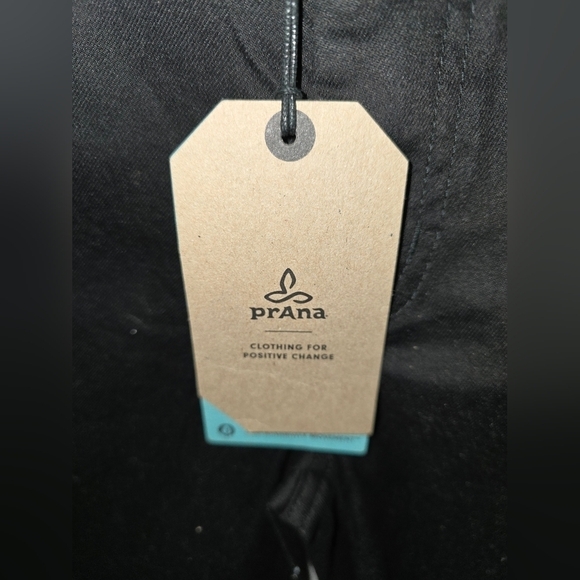 prAna Oday Jean Black Out, 31" Inseam, Size 0/25, NWT - Picture 3 of 7